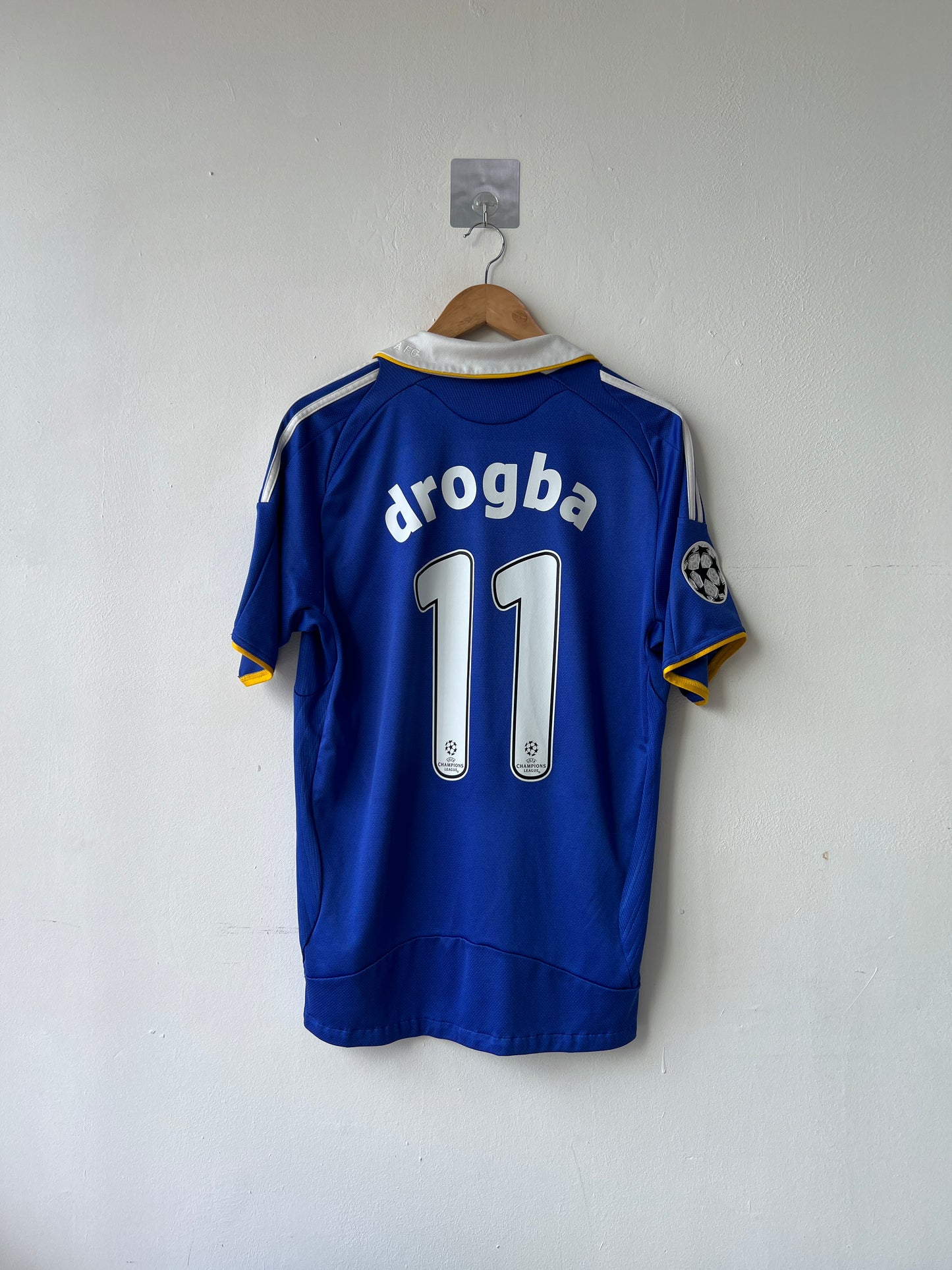 (M) Chelsea 2008-09 Home Shirt Drogba #11