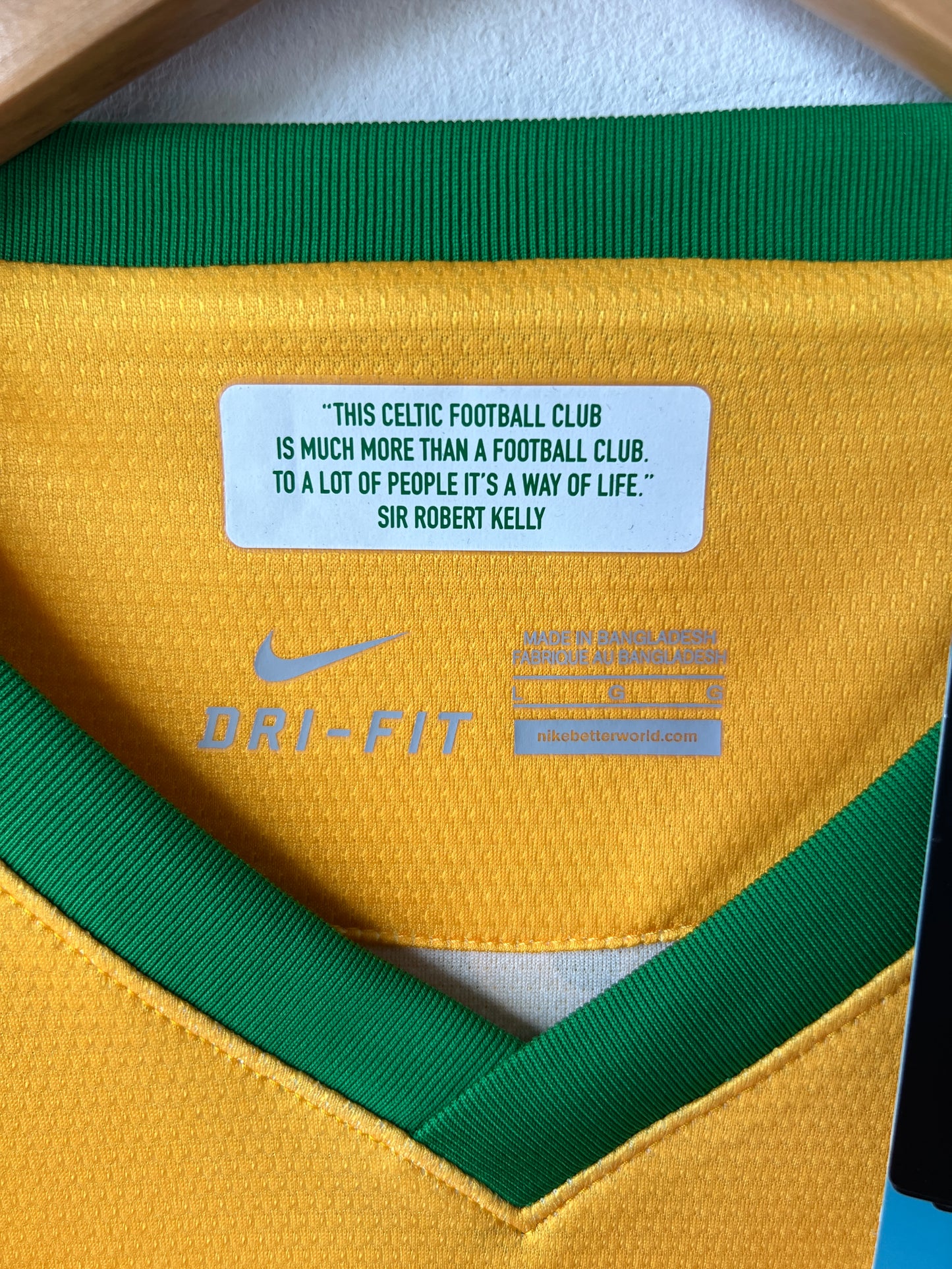 (L) Celtic 2013-14 Away Shirt Virgil #5 (NEW)
