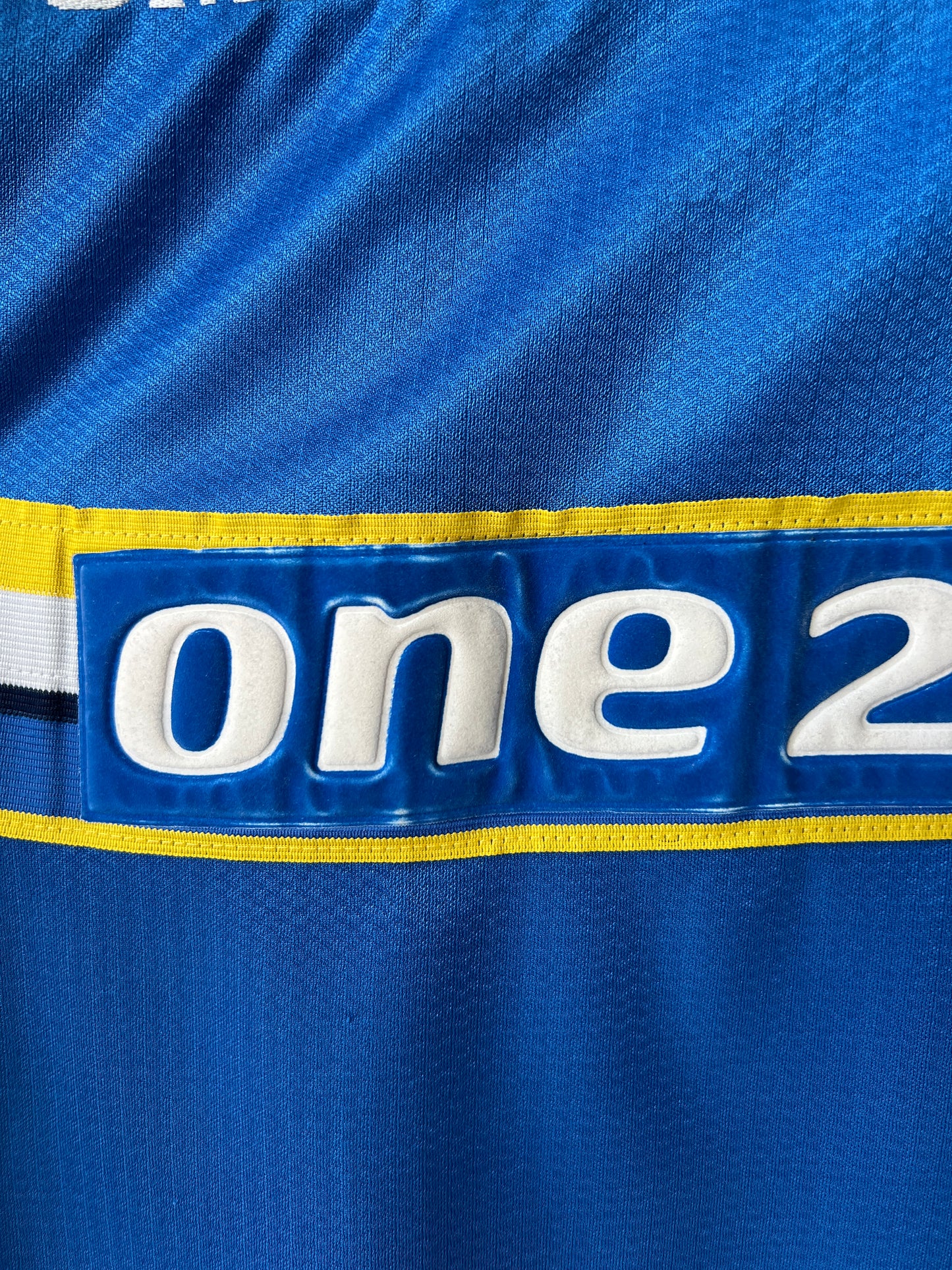 (XL) Everton 1997-99 Home Long Sleeve Shirt Materazzi #15