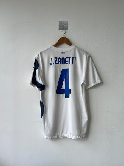 (M) Inter Milan 2010-11 Away Shirt J. Zanetti #4
