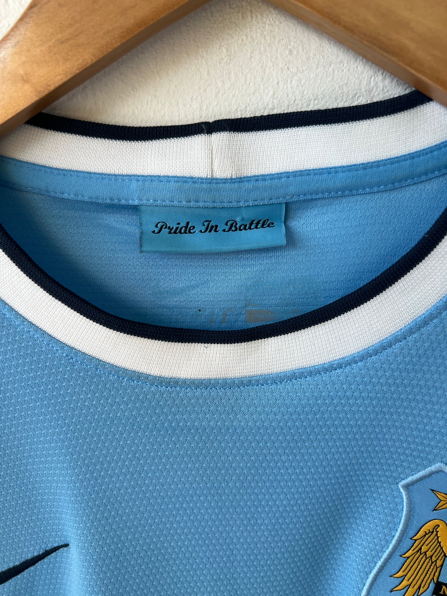 (M) Manchester City 2013-14 Home Shirt Kun Aguero #10