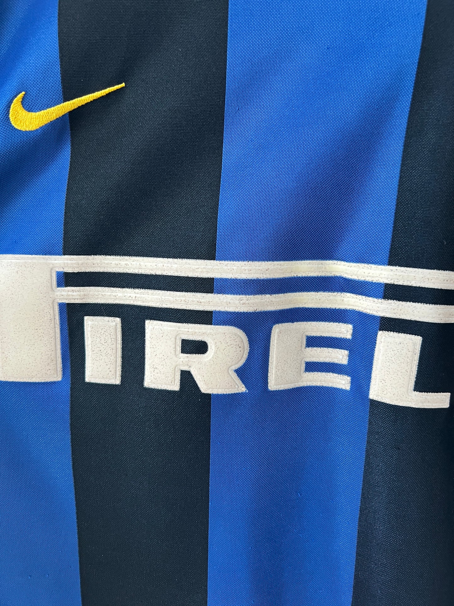 (L) Inter Milan 2000-01 Home Shirt Ronaldo #9