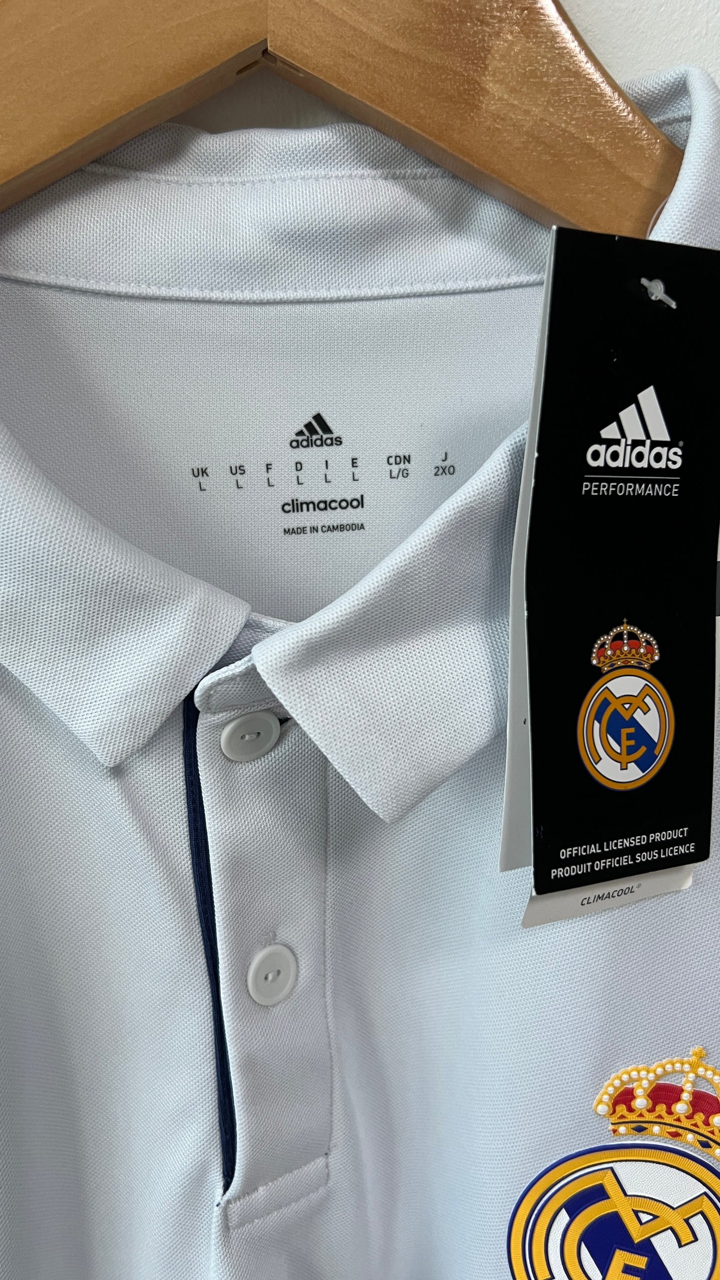 Real Madrid 2016-17 Home Shirt Ronaldo #7 (L) (BRAND NEW)