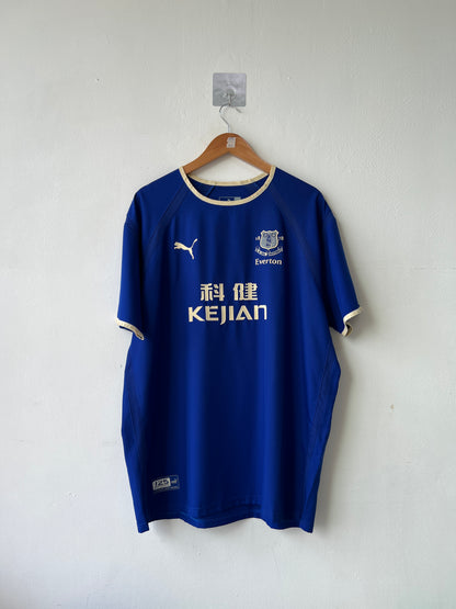 (XL) Everton 2003-04 Home Shirt Rooney #18