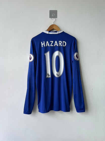 (L) Chelsea 2016-17 Home Long Sleeve Shirt Hazard #10