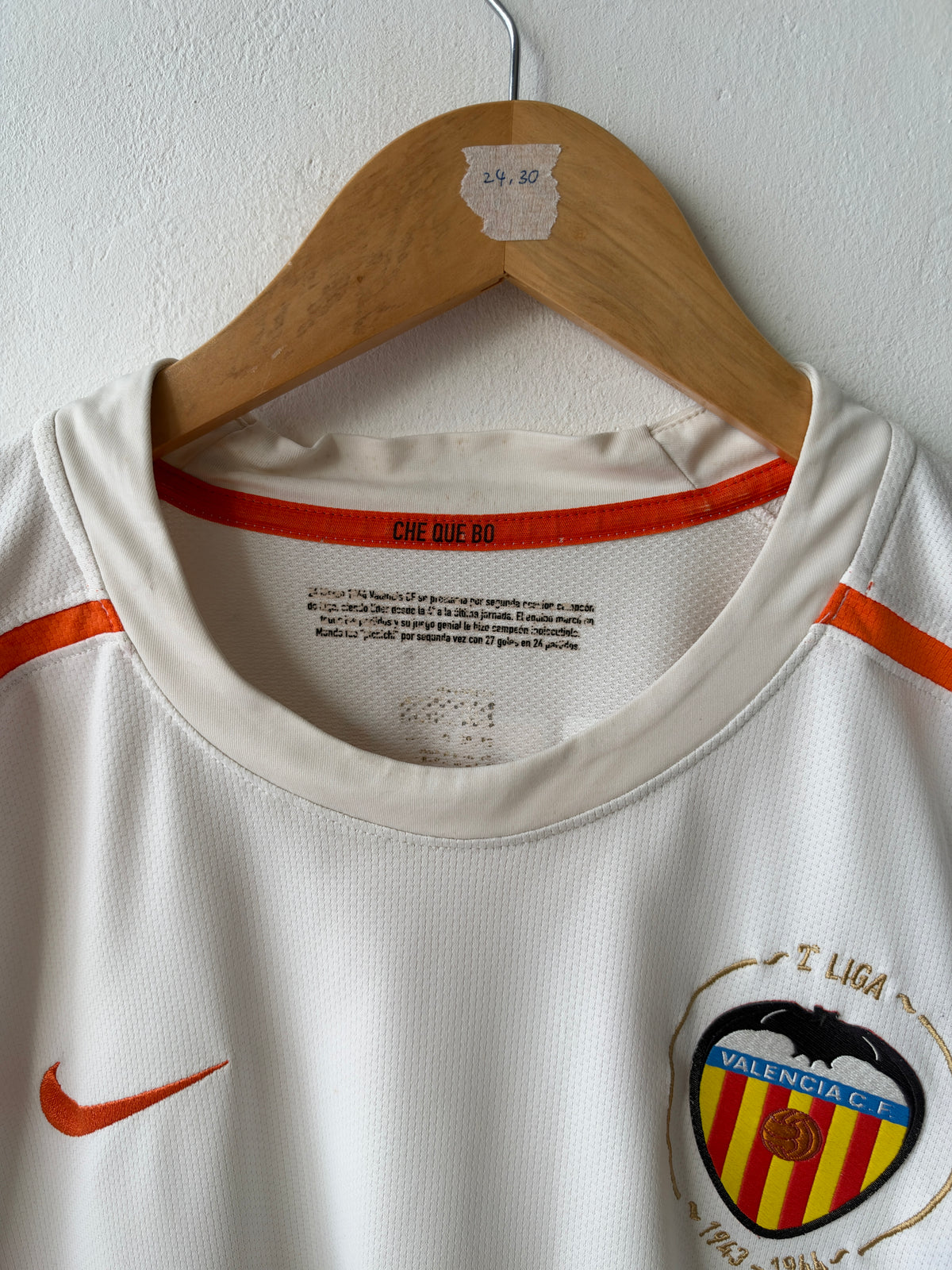 (XL) Valencia 2008-09 Home Shirt David Villa #7