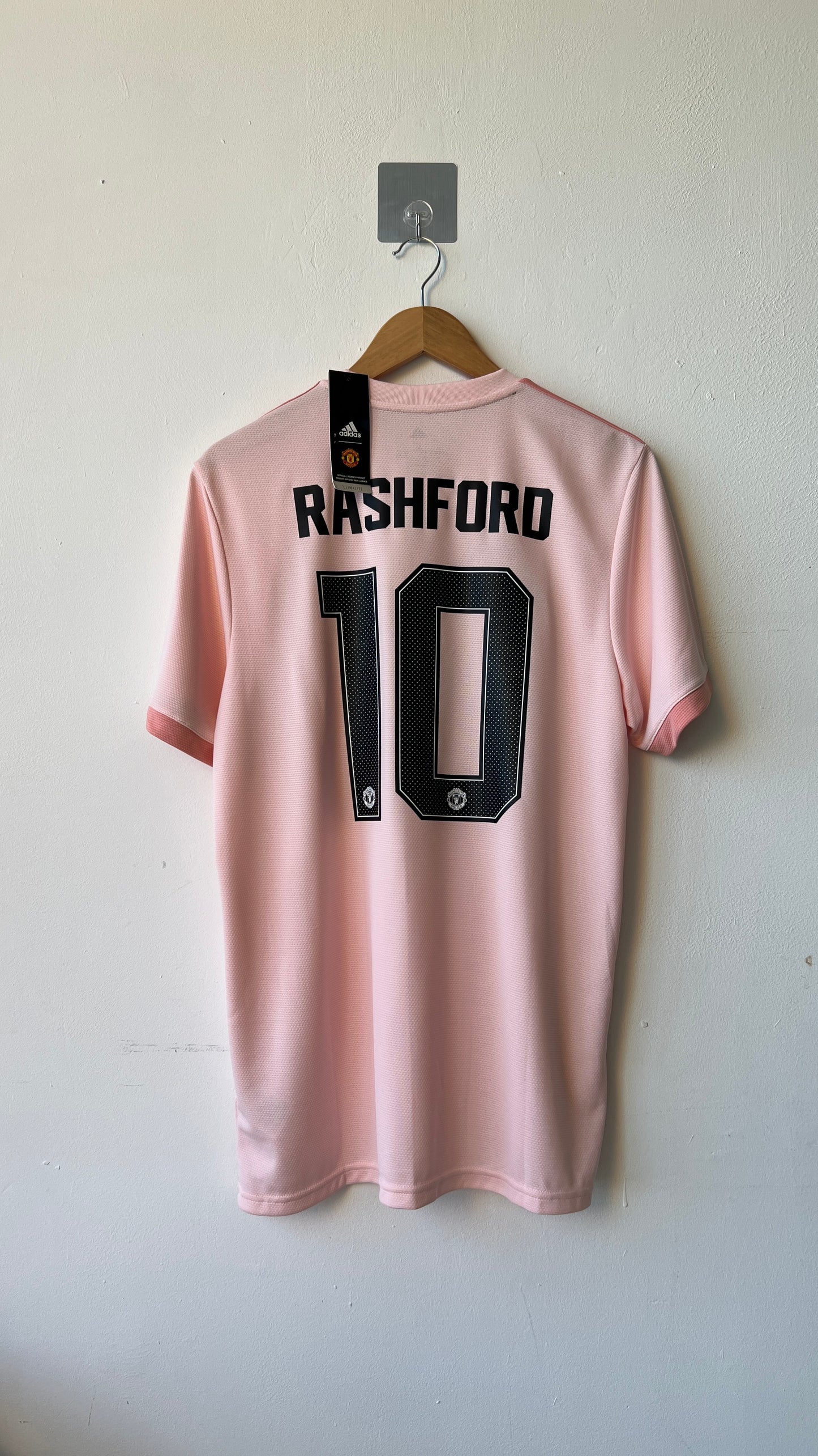 Manchester United 2018-19 Away Shirt Rashford #10 (L) (Brand New)