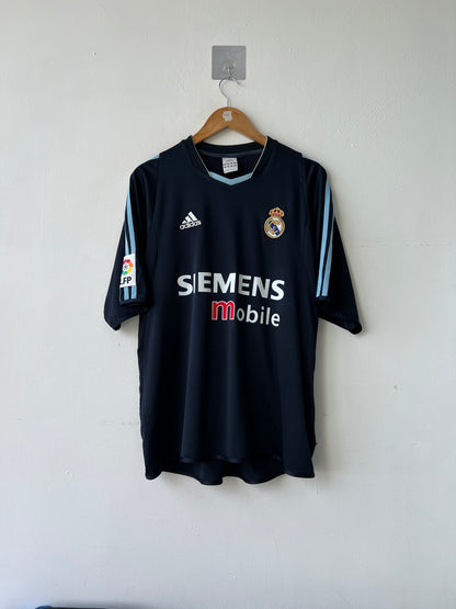 (L) Real Madrid 2003-04 Away Shirt Zidane #5