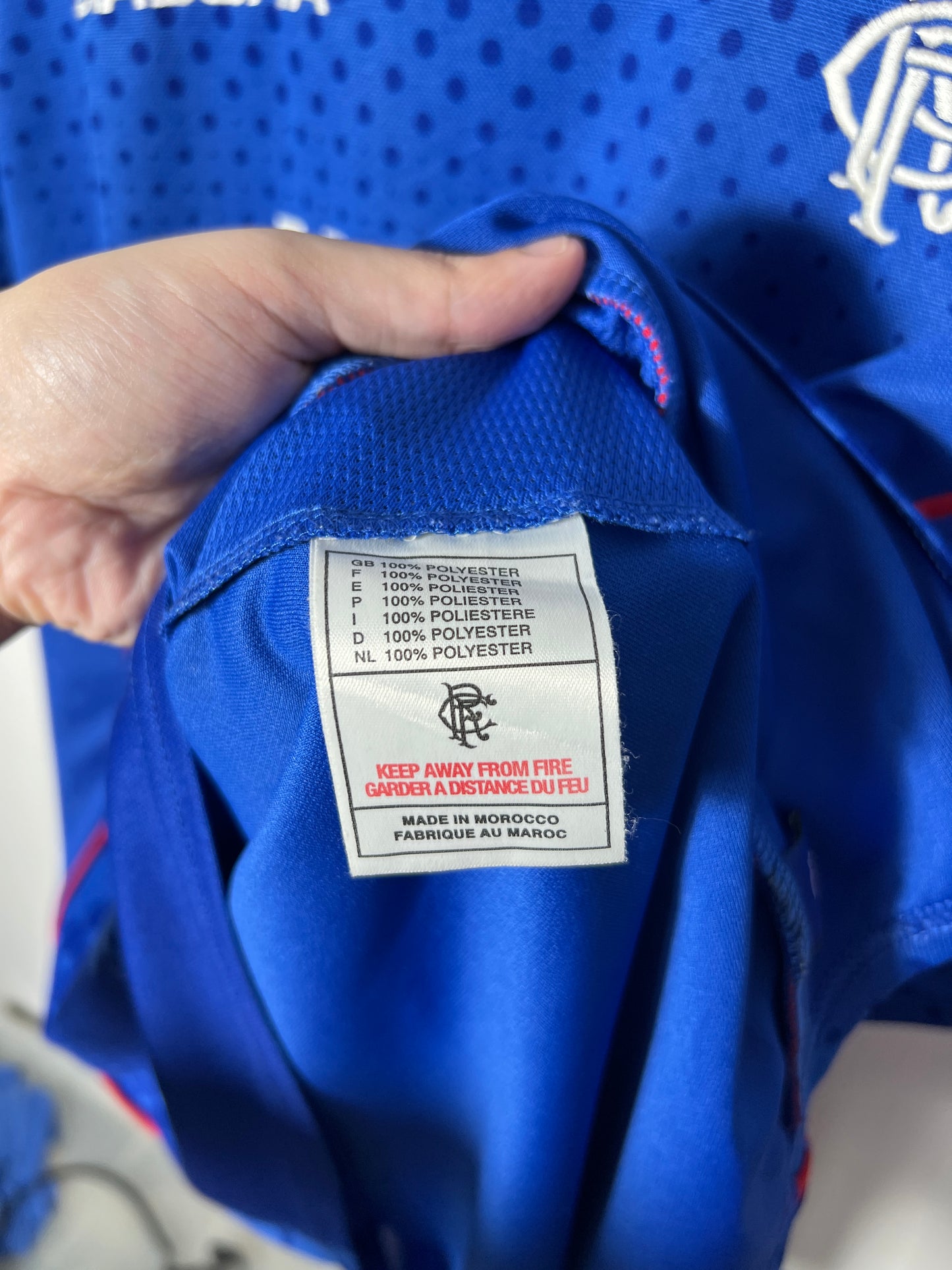 (L) Rangers 2002-03 Home Shirt Arteta #23