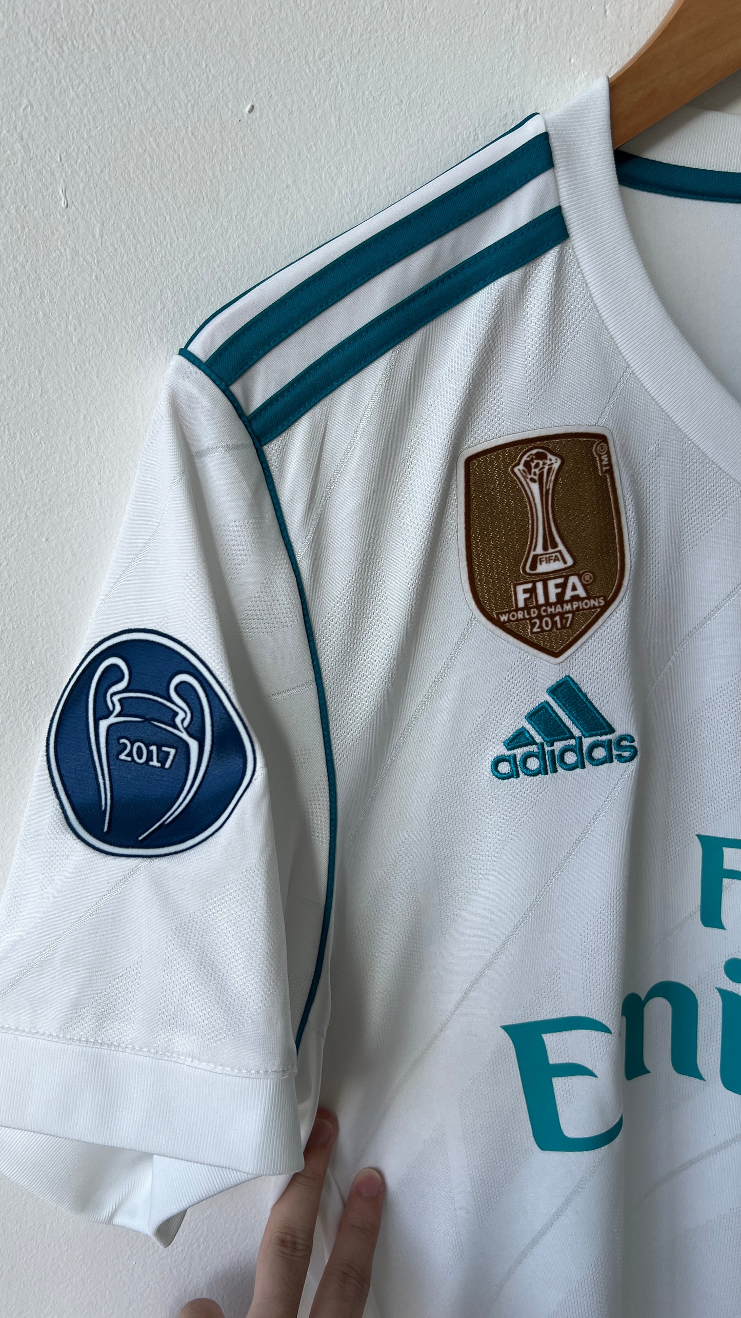 Real Madrid 2017-18 Home Shirt Ronaldo #7 (M) (Brand New)