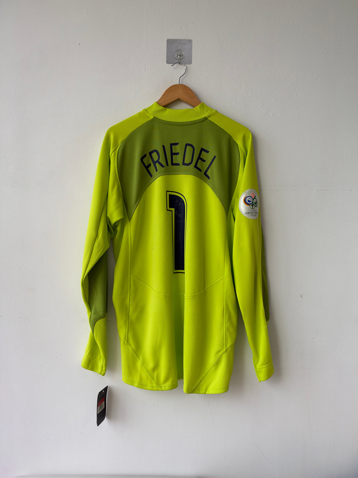 (L) USA 2004-05 GK Shirt Friedel #1 (NEW) (USMNT)
