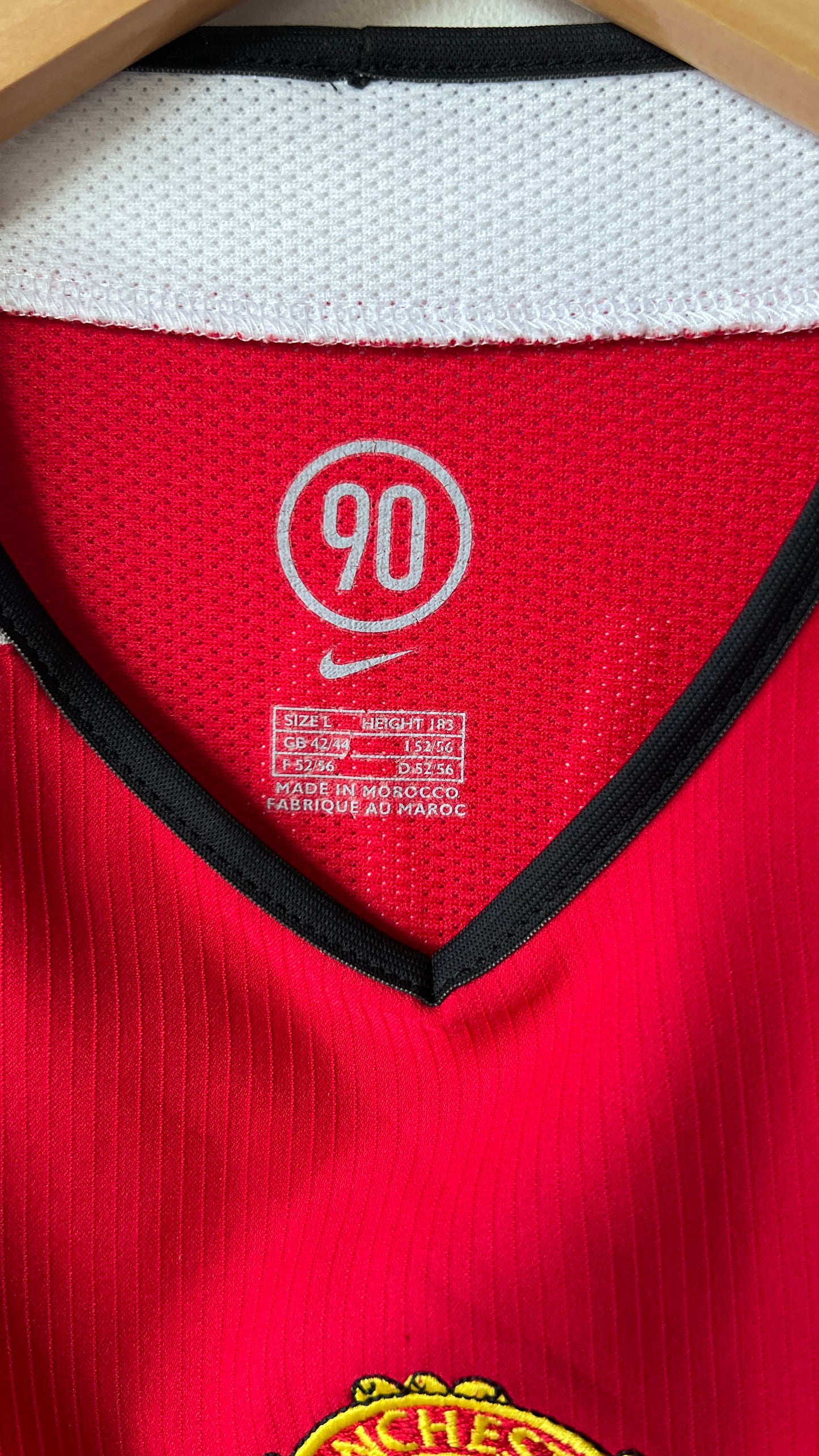 Manchester United 2004-06 Home Shirt Ronaldo #7 (L)