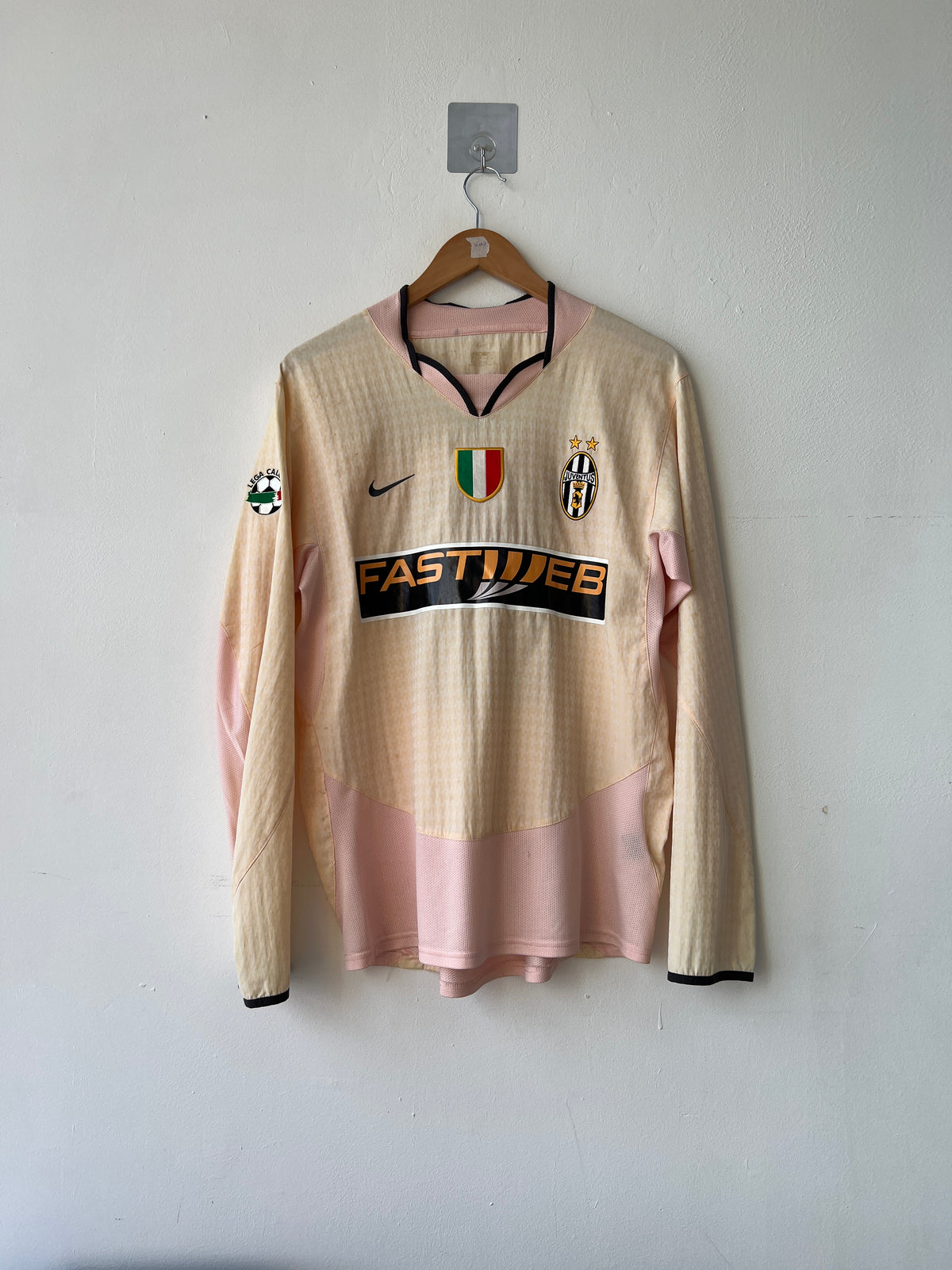 (M) Juventus 2003-04 Away Long Sleeve Shirt Del Piero #10
