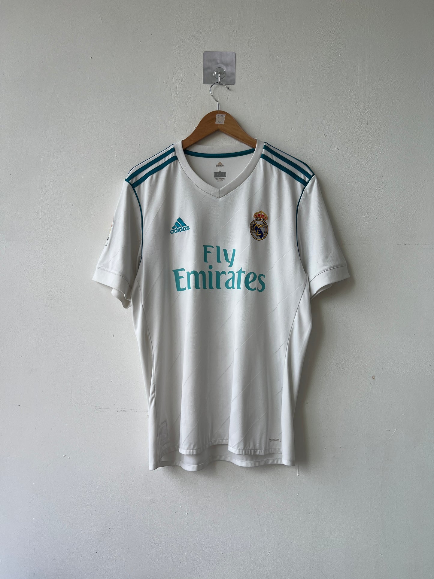 (L) Real Madrid 2017-18 Home Shirt Ronaldo #7