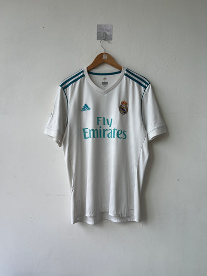 (L) Real Madrid 2017-18 Home Shirt Ronaldo #7