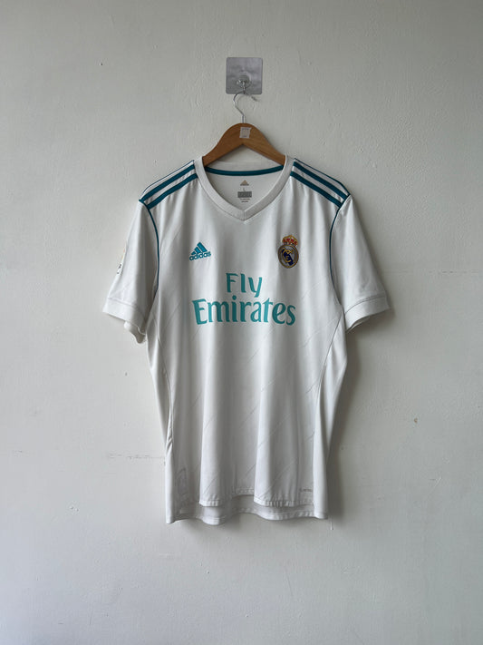 (L) Real Madrid 2017-18 Home Shirt Ronaldo #7