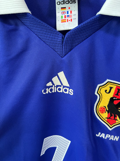 (M fits L) Japan 1999-00 Home Shirt Nakata #7