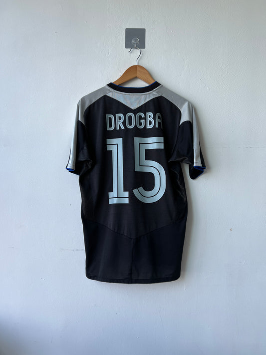 (M) Chelsea 2004-05 Away Shirt Drogba #15