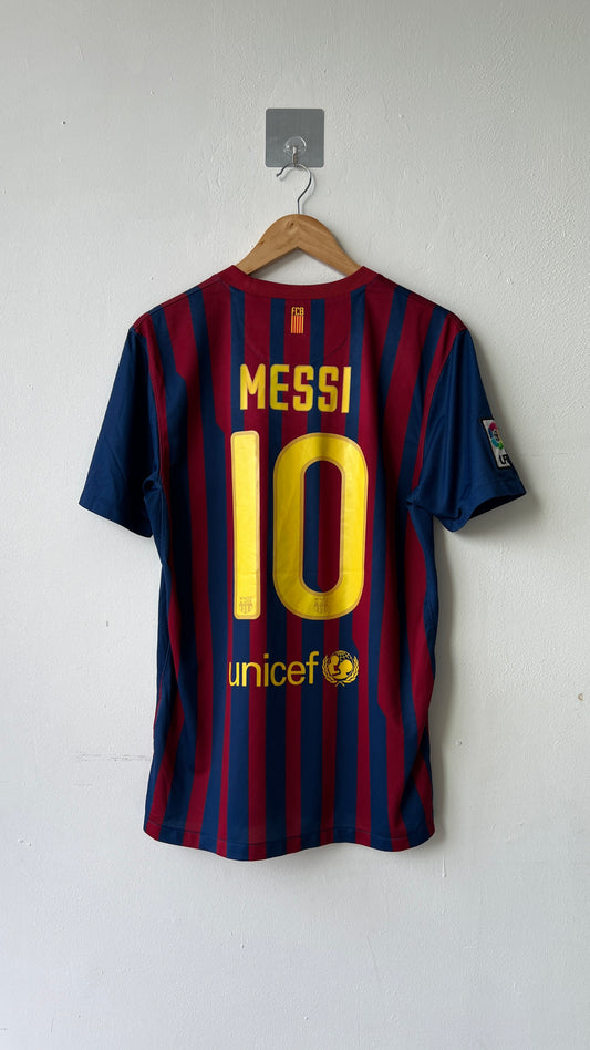 Barcelona 2011-12 Home Shirt Messi #10 (M)