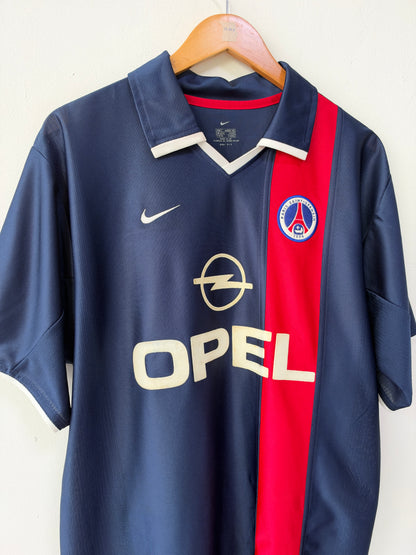 (L) PSG 2001-02 Home Shirt Ronaldinho #21