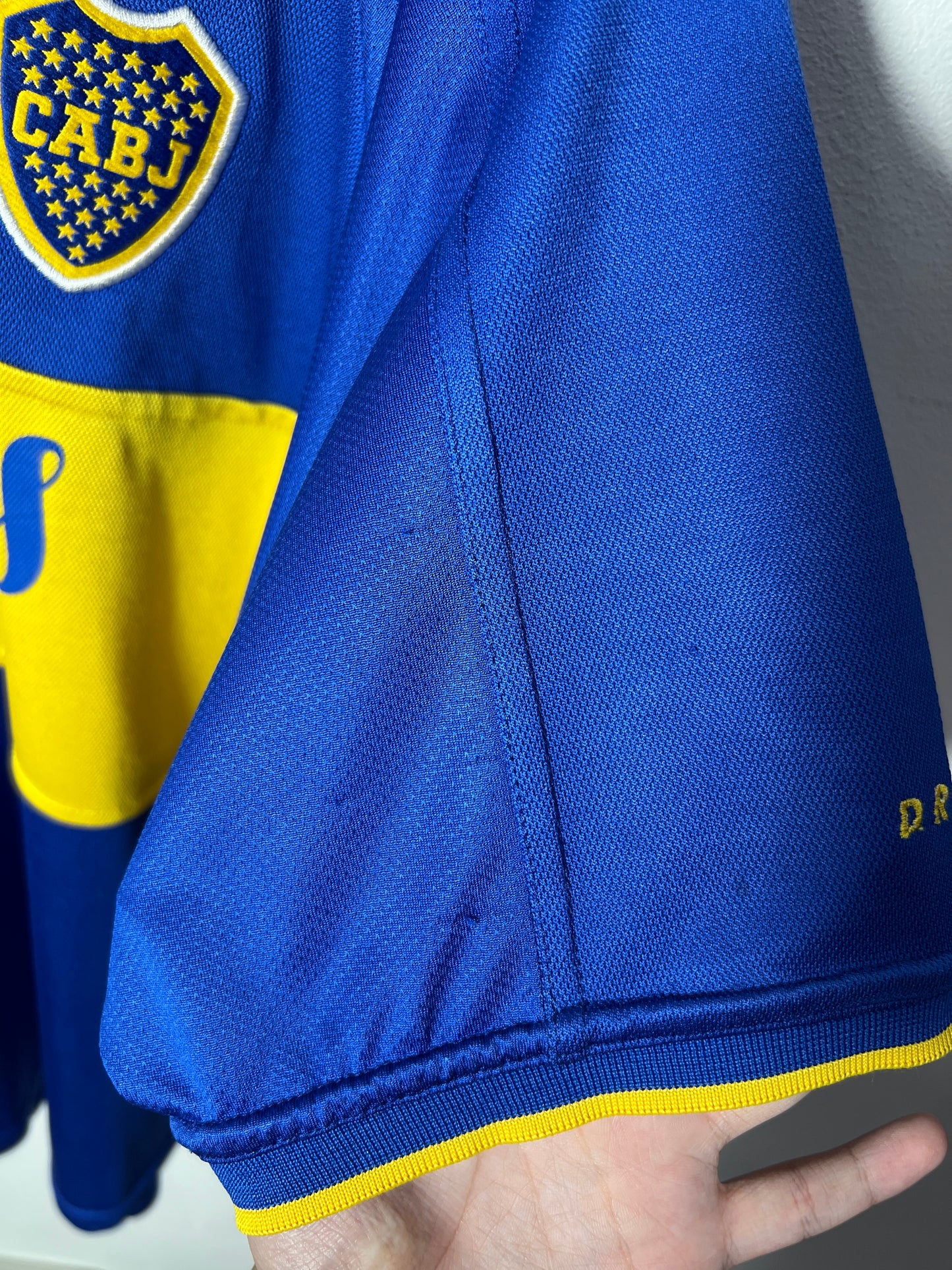 (XL) Boca Juniors 2000-01 Home Shirt Roman Riquelme #10