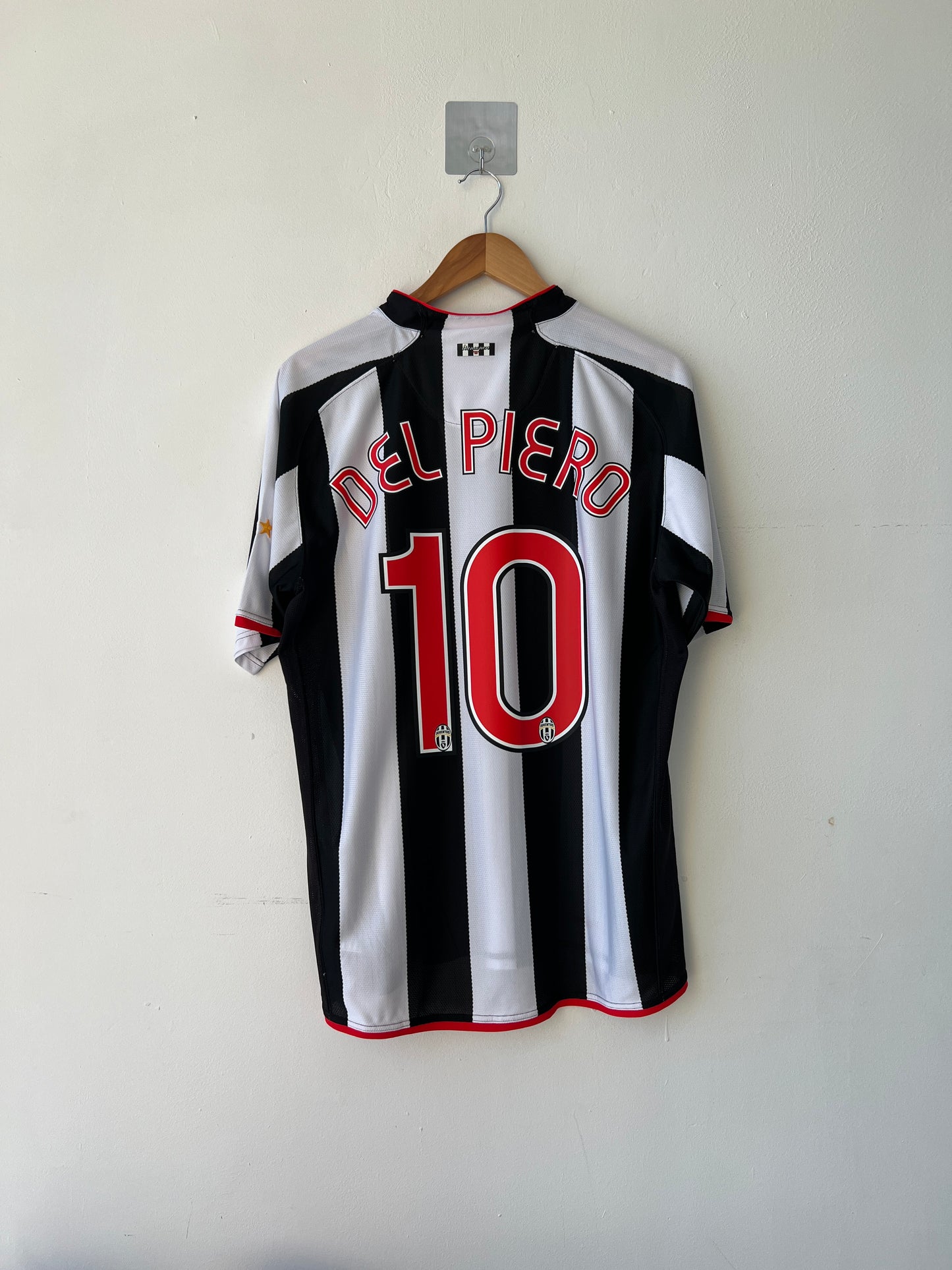 (L) Juventus 2007-08 Home Shirt Del Piero #10