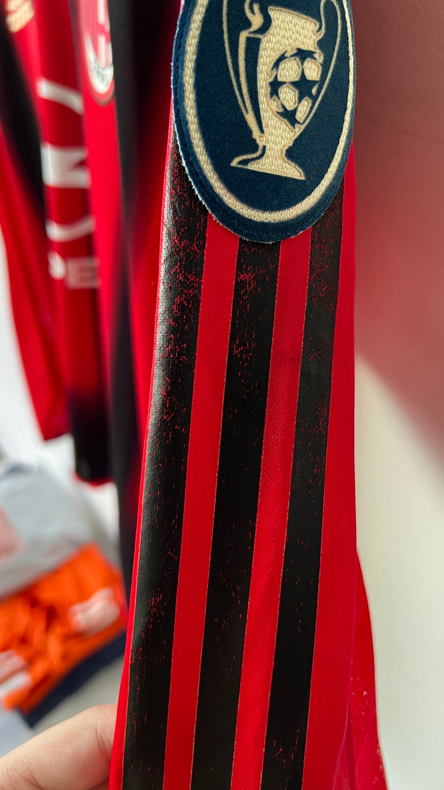 AC Milan 2004-05 Home L/S Shirt Rui Costa #10 (M fits L)