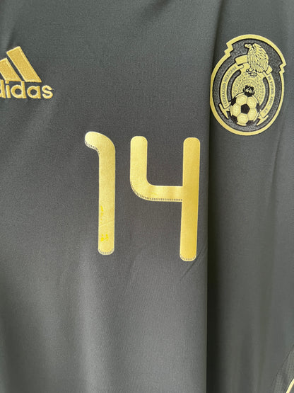 (L) Mexico 2011-13 Away Shirt Chicharito #14 (NEW)