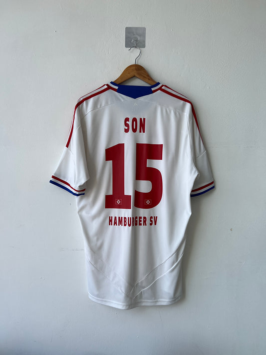 (XL) Hamburg SV 2011-12 Home Shirt Son #15