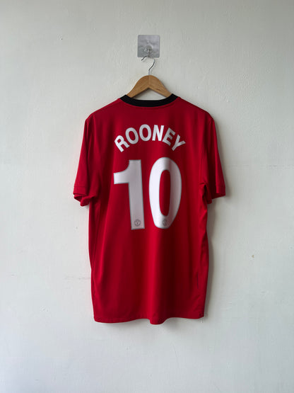 (L) Manchester United 2009-10 Home Shirt Rooney #10