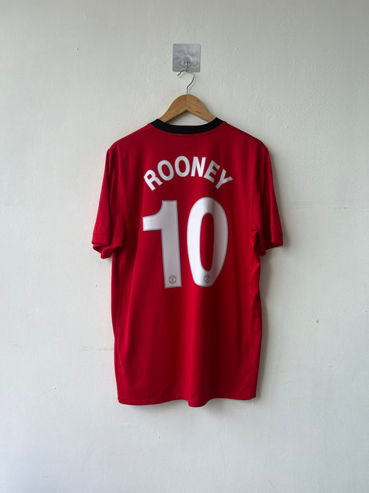 (L) Manchester United 2009-10 Home Shirt Rooney #10