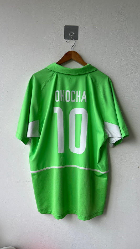 Nigeria 2002-04 Home Shirt Okocha #10 (XL)