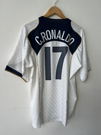 (L) Portugal 2004-06 Away Shirt C. Ronaldo #17