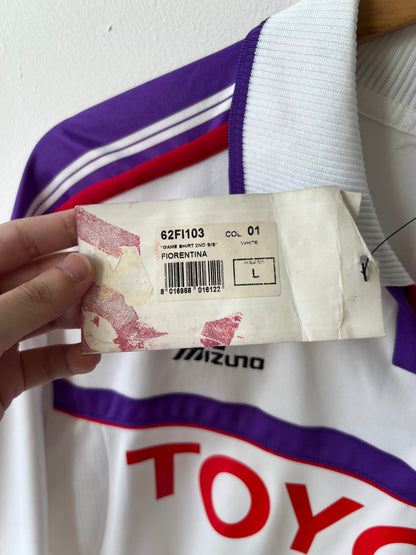 (L) Fiorentina 2001-02 Away Shirt Adriano #90 (NEW)