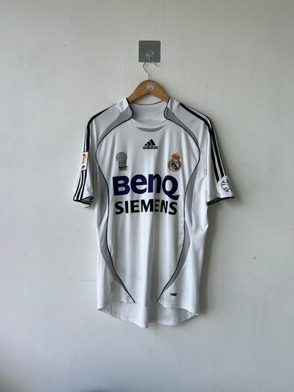 (M) Real Madrid 2006-07 Home Shirt Ronaldo #9