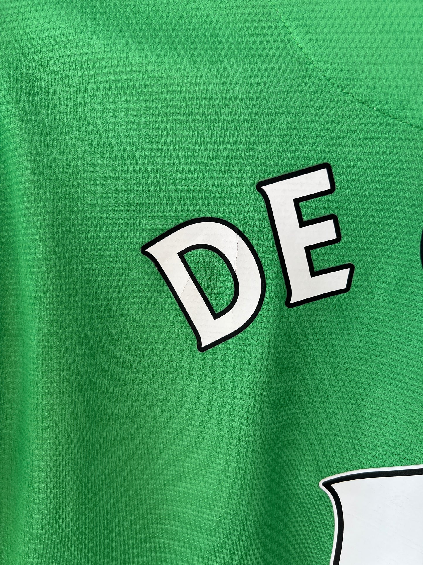 (L) Manchester United 2013-14 Goalkeeper Shirt De Gea #1