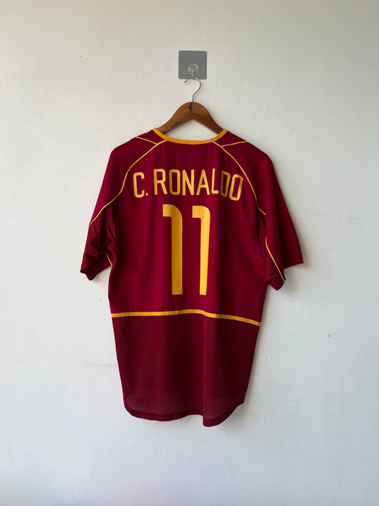 Portugal 2002-04 Home Shirt C. Ronaldo #11 (M)