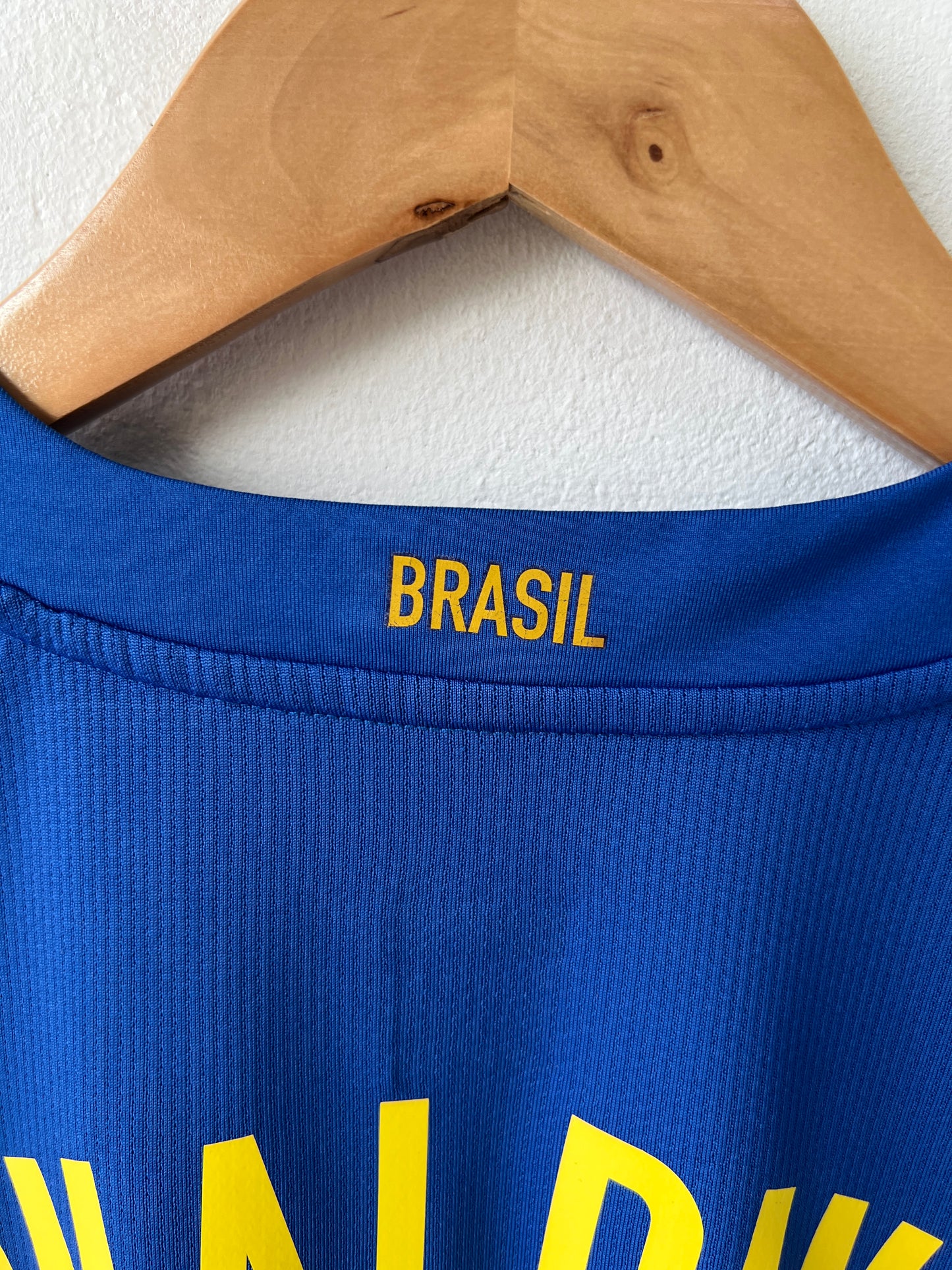 (L) Brazil 2008-10 Away Shirt Ronaldinho #10