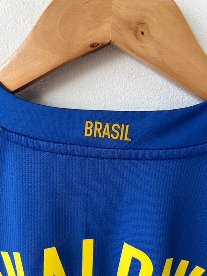 (L) Brazil 2008-10 Away Shirt Ronaldinho #10