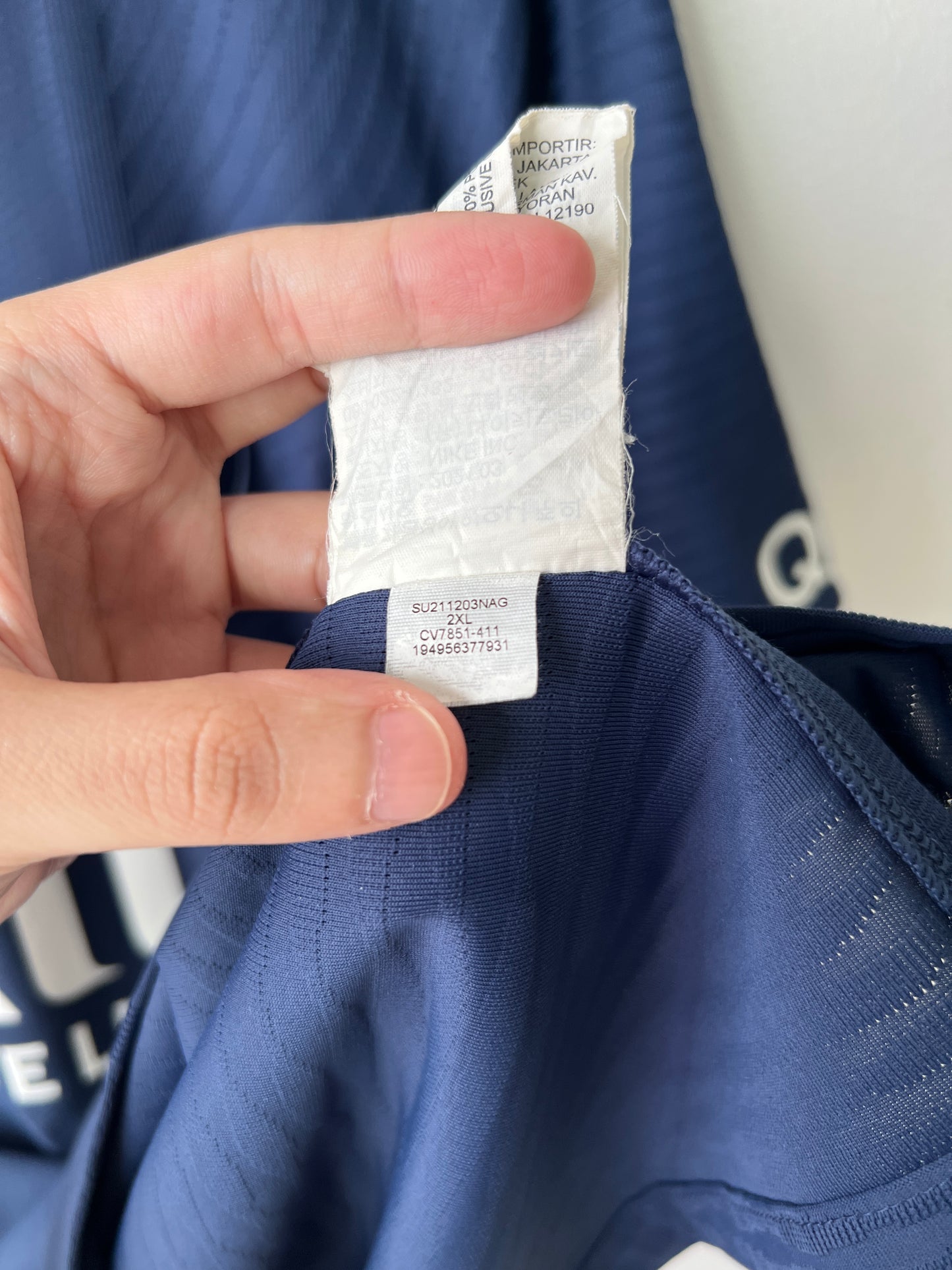 (XXL) PSG 2021-22 Home Player Version Shirt Messi #30