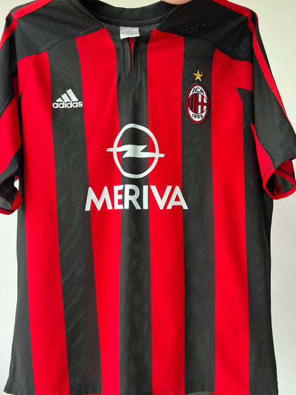 (L) AC Milan 2003-04 Home Shirt Shevchenko #7