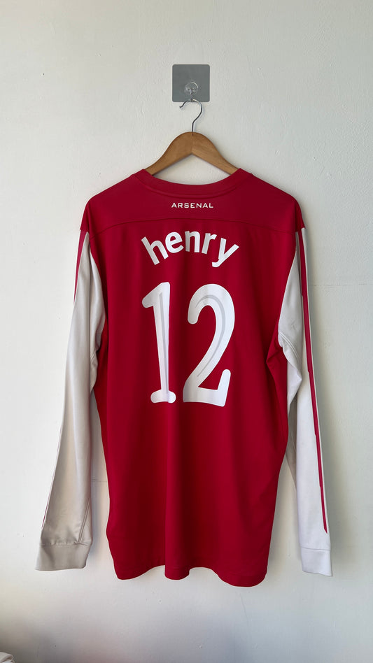 Arsenal 2011-12 Home LS Shirt Henry #12 (XL)