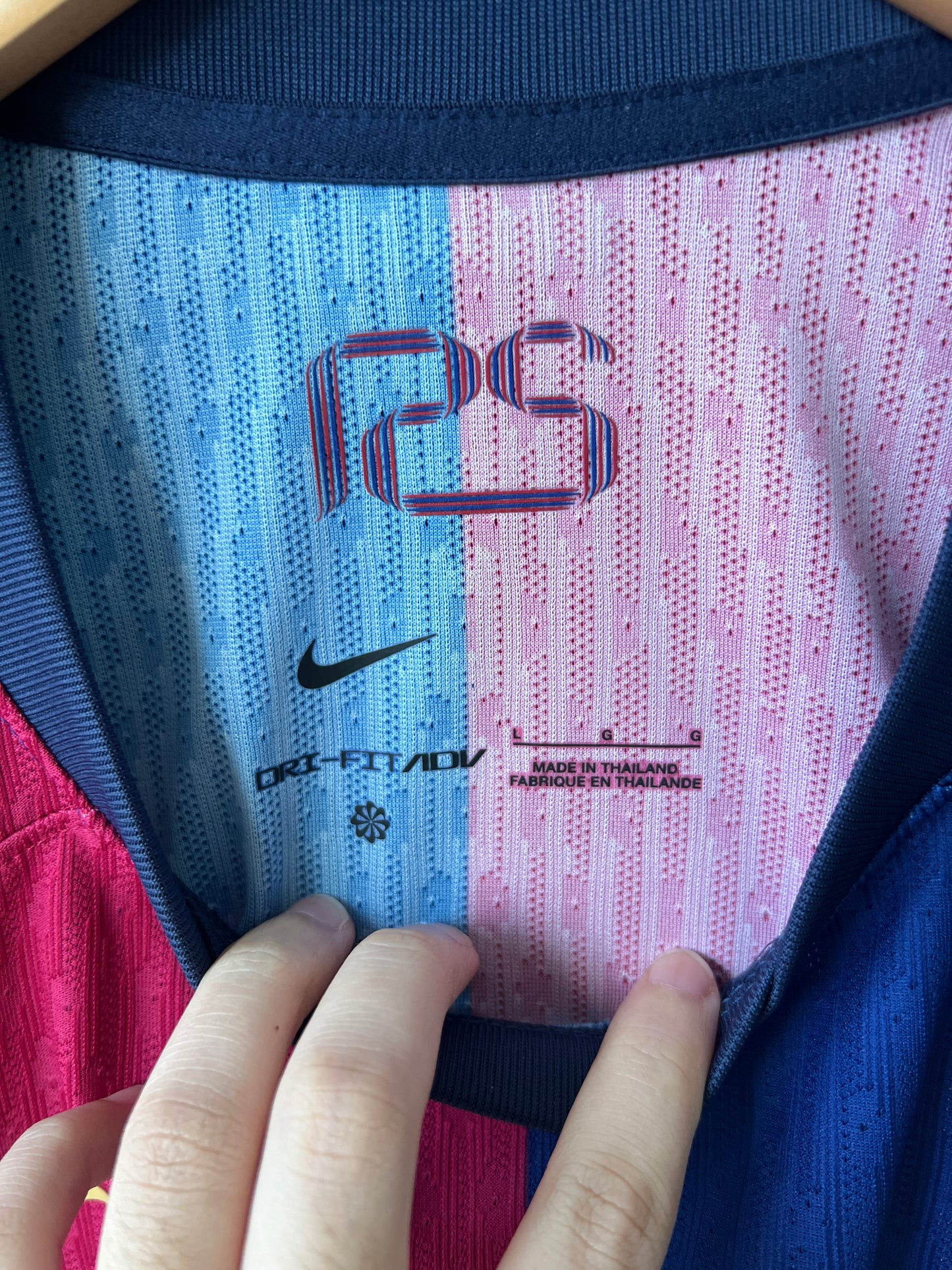 (L) Barcelona 2024-25 Home Player Version Shirt (NEW)