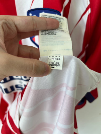 (L) Atletico Madrid 2017-18 Home Shirt Griezmann #7 (NEW)