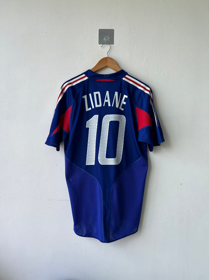 (M) France 2004-06 Home Shirt Zidane #10
