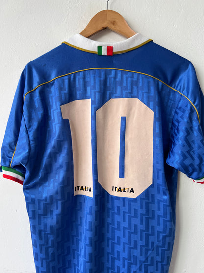 (M) Italy 1995-96 Home Shirt Del Piero/R. Baggio #10