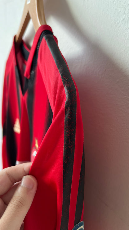 AC Milan 2004-05 Home L/S Shirt Rui Costa #10 (M fits L)