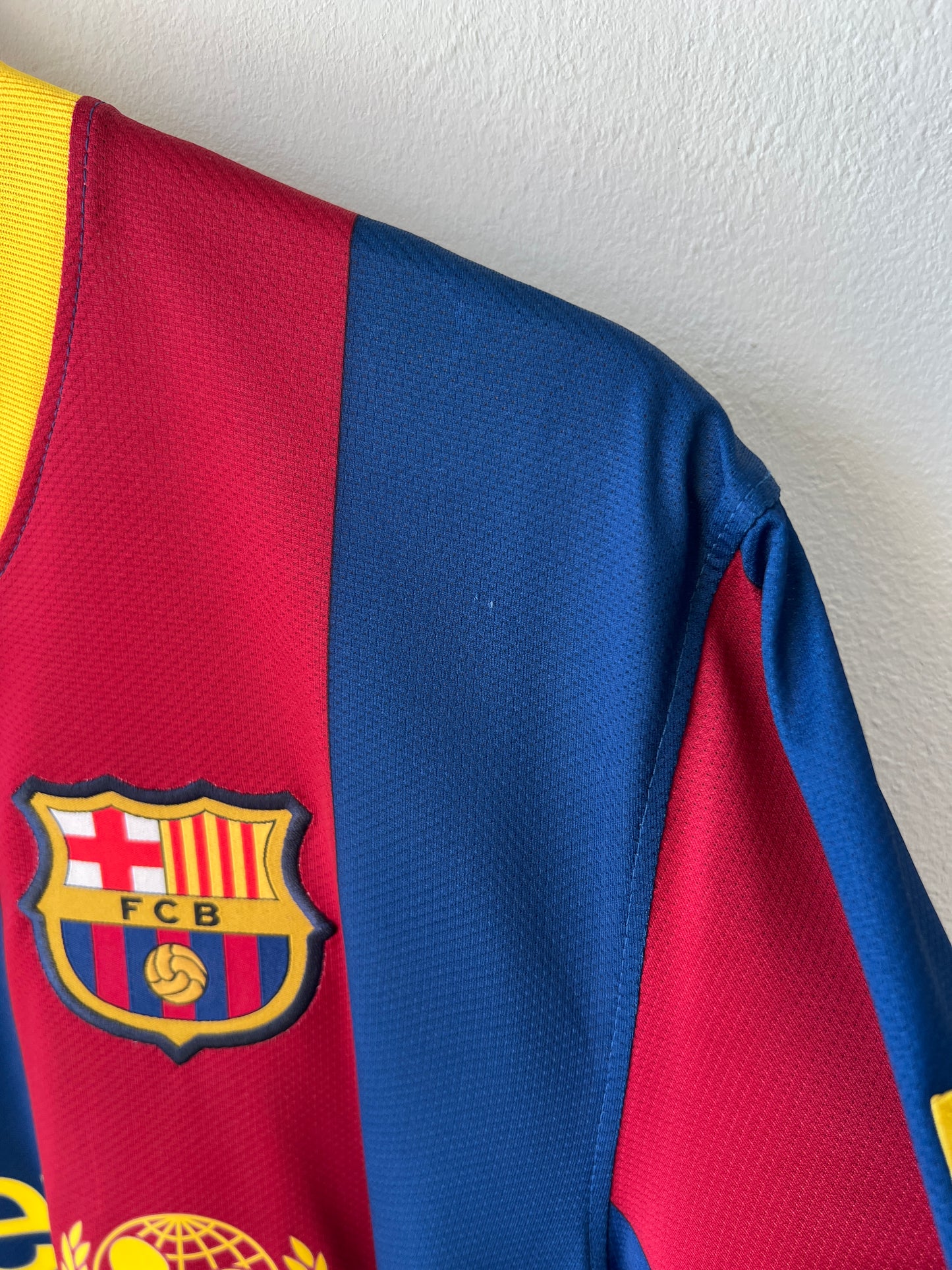 (L) Barcelona 2010-11 Home Shirt Messi #10