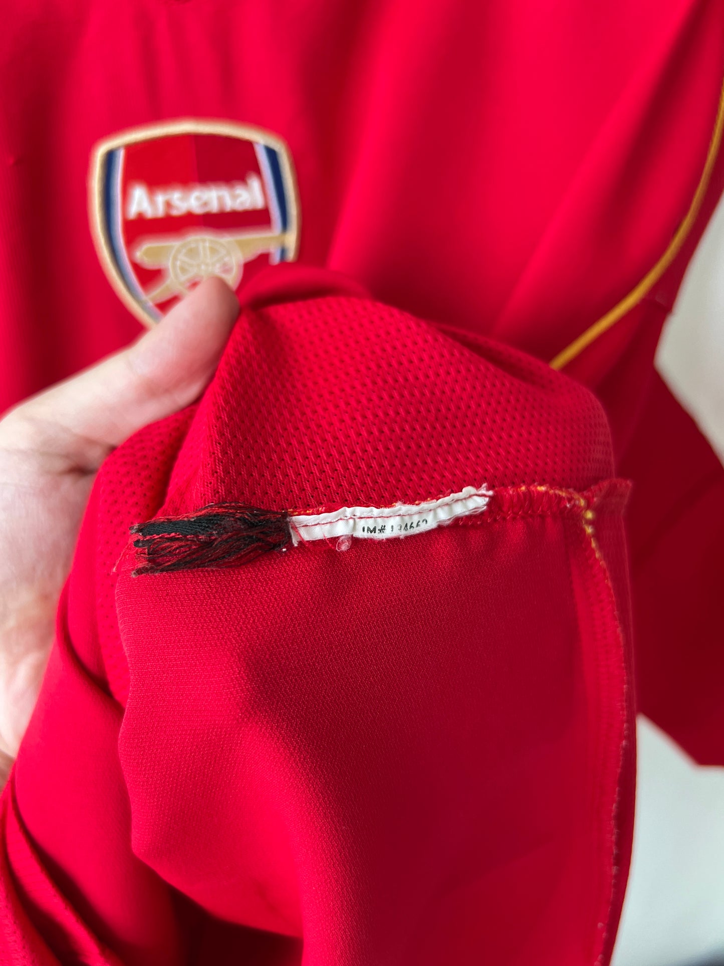 (XL) Arsenal 2004-05 Home Shirt Henry #14