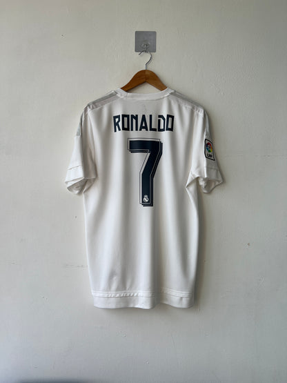(L) Real Madrid 2015-16 Home Shirt Ronaldo #7